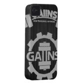 GAIINS BODYBUILDING APPAREL *NEW* IPHONE*CASE Case-Mate iPhone CASE (Back/Right)