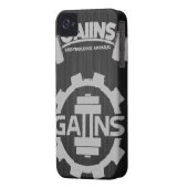 GAIINS BODYBUILDING APPAREL *NEW* IPHONE*CASE Case-Mate iPhone CASE (Back Left)