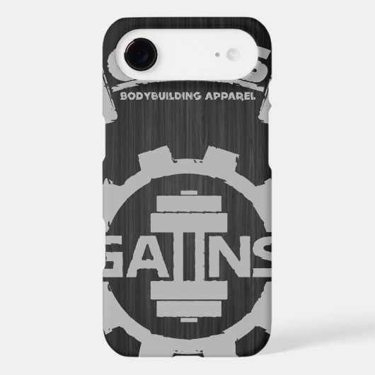 GAIINS BODYBUILDING APPAREL *NEW* IPHONE*CASE Case-Mate iPhone CASE (Back)