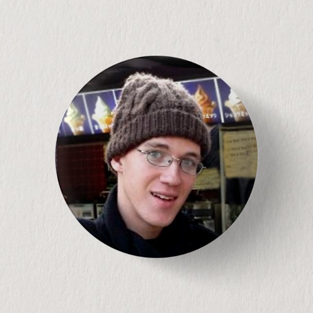 gaijin pinback button (Front)