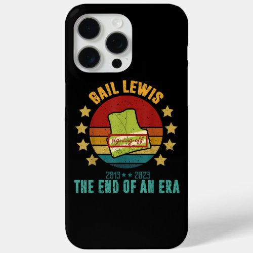 Gail Lewis We Salute You The End Of An Era Signi iPhone 15 Pro Max Case