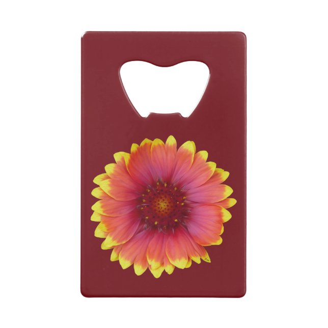 Gaillardia 1 credit card bottle opener (Front)