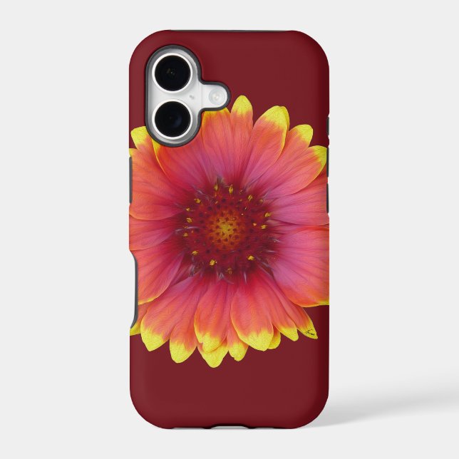 Gaillardia 1 iphone case (Back)