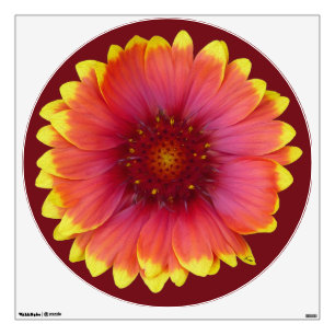 Gaillardia 1 wall sticker