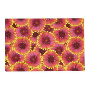 Gaillardia Seamless Pattern Placemat
