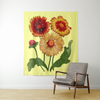 gaillardias print tapestry