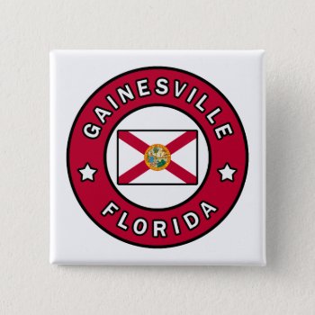 Gainesville Florida Button by KellyMagovern at Zazzle