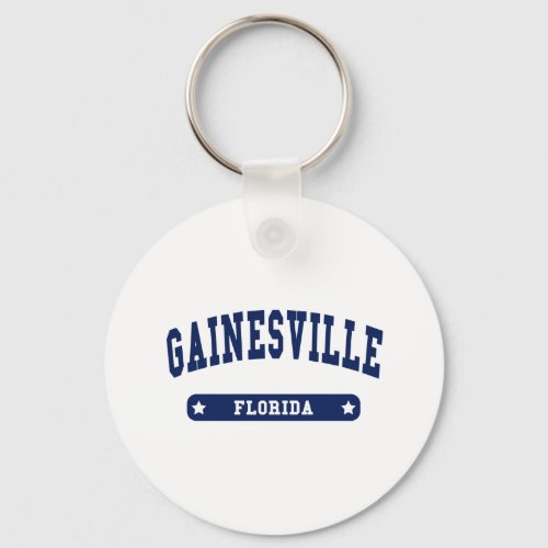 Gainesville Florida College Style tee shirts Keychain
