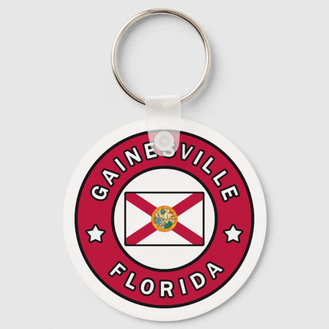 Gainesville Florida Keychain (Front)