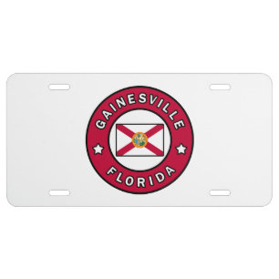 Gainesville Florida License Plate