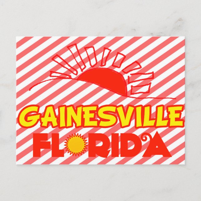 Gainesville, Florida Postcard (Front)