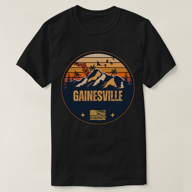 Gainesville, Florida  T-Shirt (Design Front)