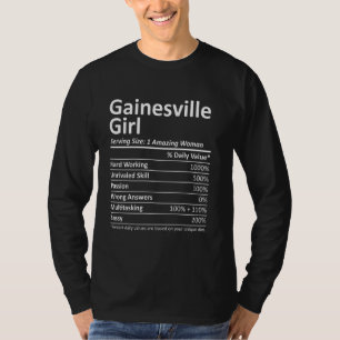 Gainesville Girl Fl Florida Funny City Home Roots T-Shirt