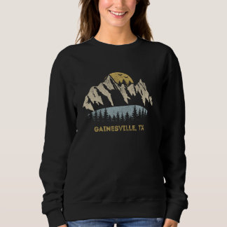 Gainesville Texas Mountain Sunset Sunrise TX Sweatshirt