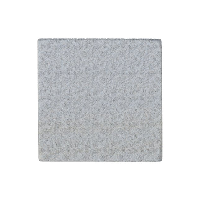 Gainsboro, Porcelain, White Smoke dot Design Stone Magnet (Front)