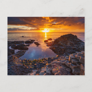 Gaint´s Causeway in Ireland postcard