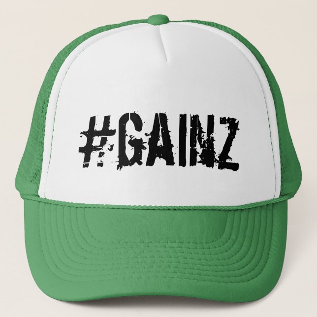 #GAINZ TRUCKER HAT (Front)