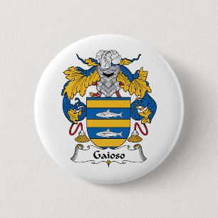 Gaioso Family Crest Button