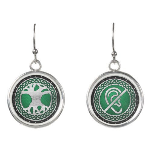 Gaiscioch Earring Symbolizing Deafness Earrings