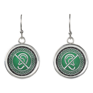 Gaiscioch Earring Symbolizing Deafness Earrings