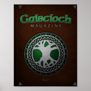 Gaiscioch Magazine Issue 1 Cover Poster