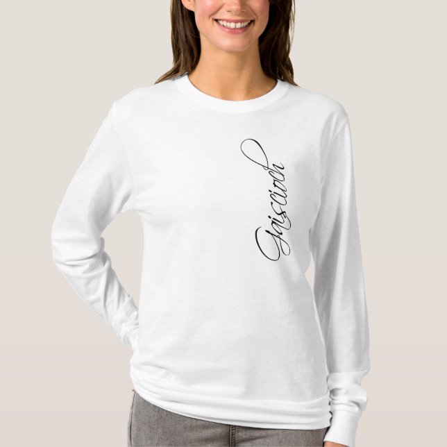 Gaiscioch Script Ladies Shirt (Front)