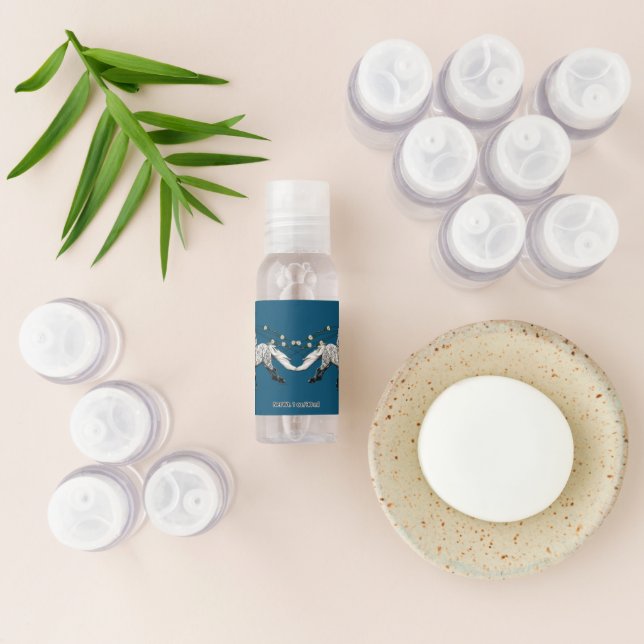 Gaited Horse Grá and the Flowers Hand Sanitizer (Laydown)