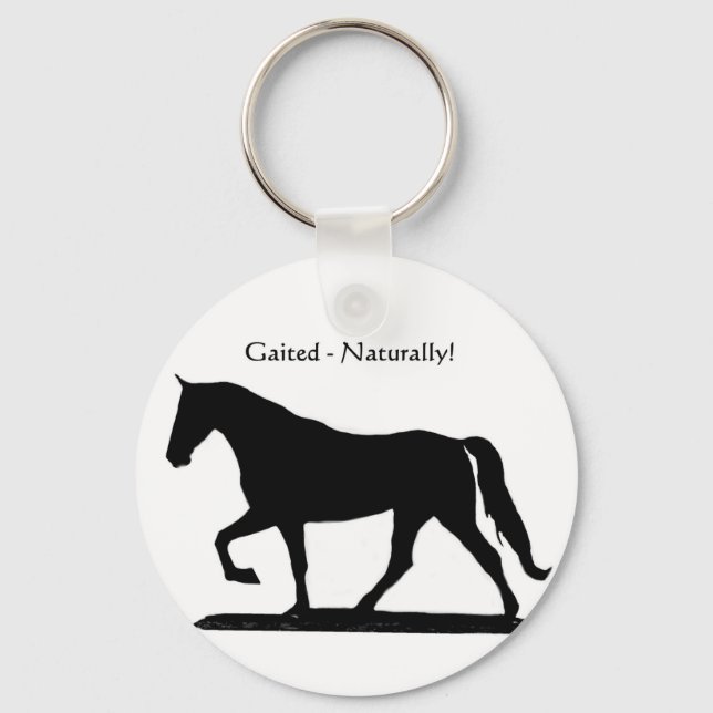 Gaited Horse Key Chain (Front)