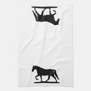 Gaited horse kitchen towel, Tenessee Walking Horse Towel
