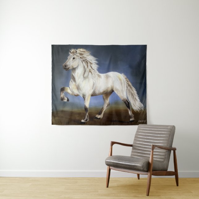 Gaited Horse Nobility Tapestry (In Situ (Horizontal))