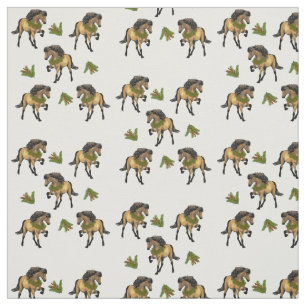 Gaited Horse Nouvelle Vogue Christmas Fabric