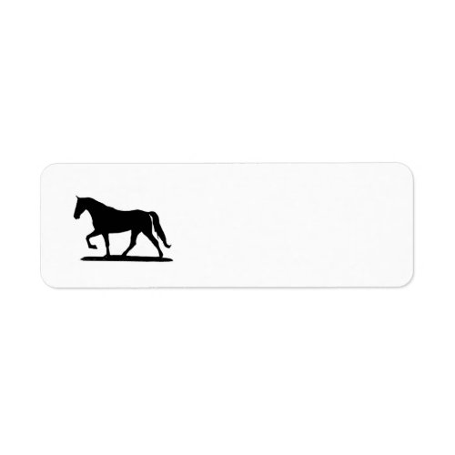 Gaited Horse Return Address labels