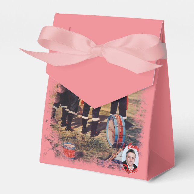 Gaiteros/Gaiteiros/Pipers Favor Boxes (Front Side)