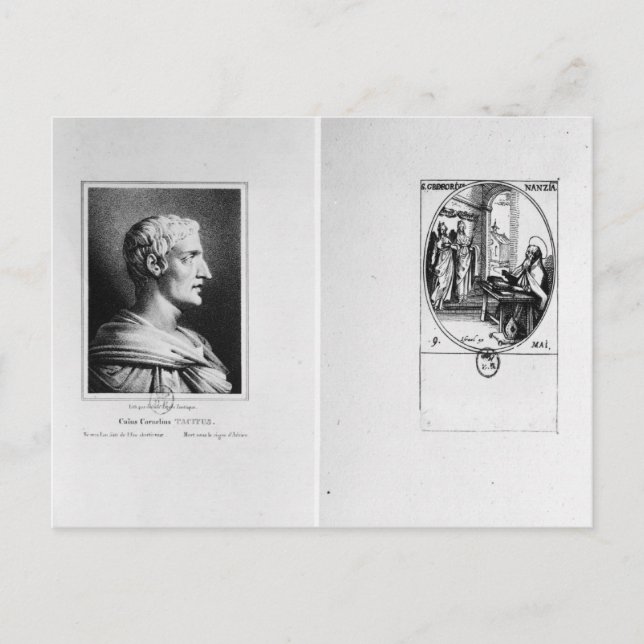 Gaius Cornelius Tacitus  engraved by Julien Postcard (Front)