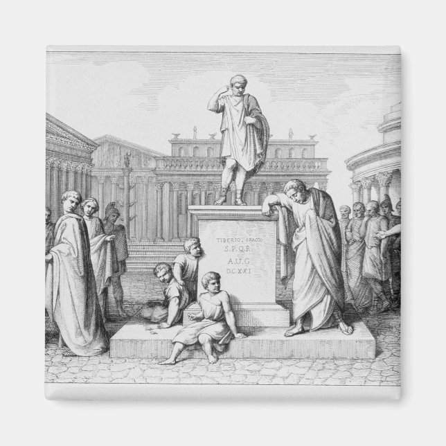 Gaius Gracchus Weeping Before his Father's Magnet (Front)