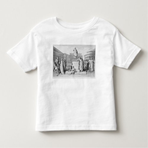 Gaius Gracchus Weeping Before his Fathers Toddler T_shirt