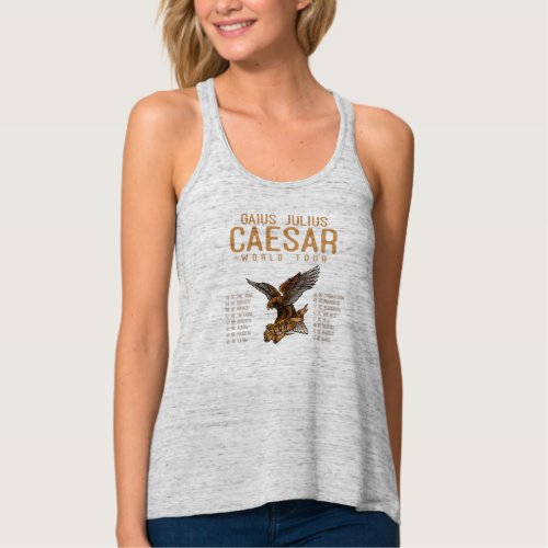 Gaius Julius Caesar World Tour Ancient Roman Tank Top