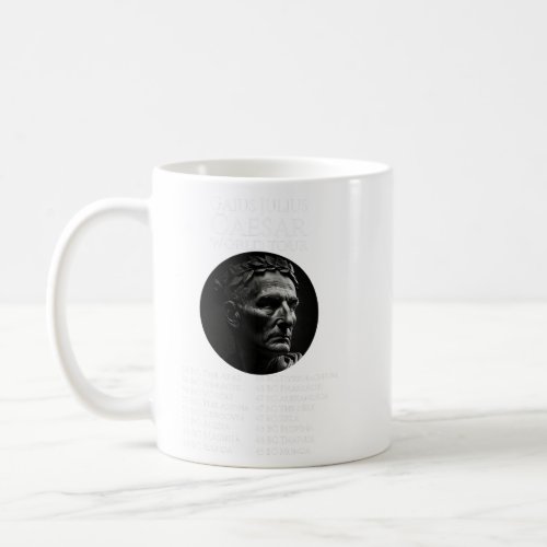 Gaius Julius Caesar World Tour Ancient Rome Histor Coffee Mug