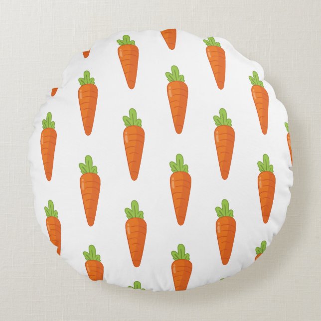 Gajar Round Pillow (Front)
