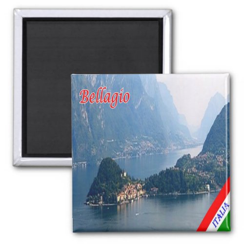 GAL015 BELLAGIO Lake Como Italy Fridge Magnet