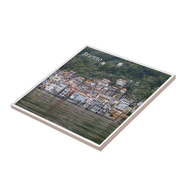 GAL020 BRIENNO, Lake Como, Italy, Ceramic Tile (Side)