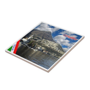 GAL024 CERNOBBIO, Lake Como, Italy, Ceramic Tile