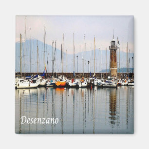 GAL036 DESENZANO, Lake Garda, Italy, Fridge Magnet