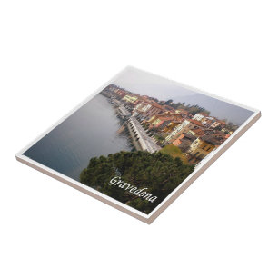 GAL044 GRAVEDONA, Lake Como, Italy, Ceramic Tile