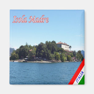 GAL053 ISOLA MADRE, Lake Maggiore Italy, Fridge  Magnet