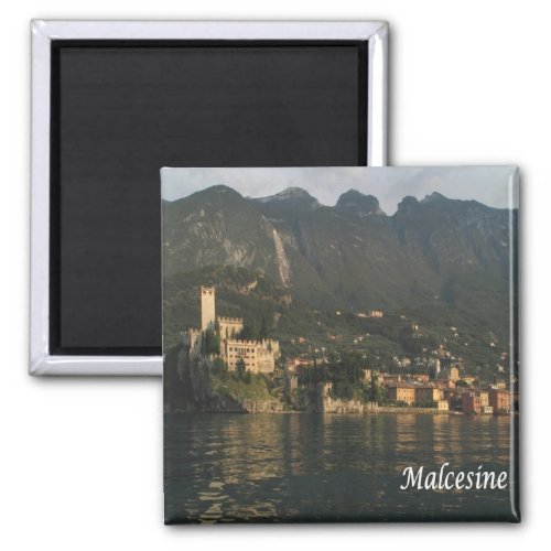 GAL085 MALCESINE Lake Garda Italy Fridge Magnet
