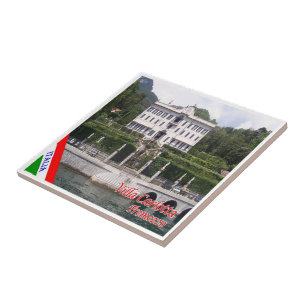 GAL129 TREMEZZO, Lake Como, Italy, Ceramic Tile