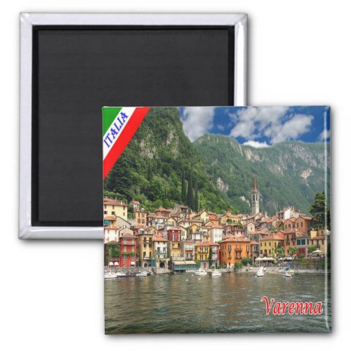 GAL133 VARENNA Lake Como Italy Fridge Magnet