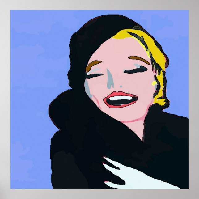 Gal In Fur Coat Poster (Front)