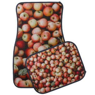 GALA APPLES CAR FLOOR MAT